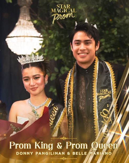 Donbelle Prom King and Prom Queen Star Magical Prom 2023