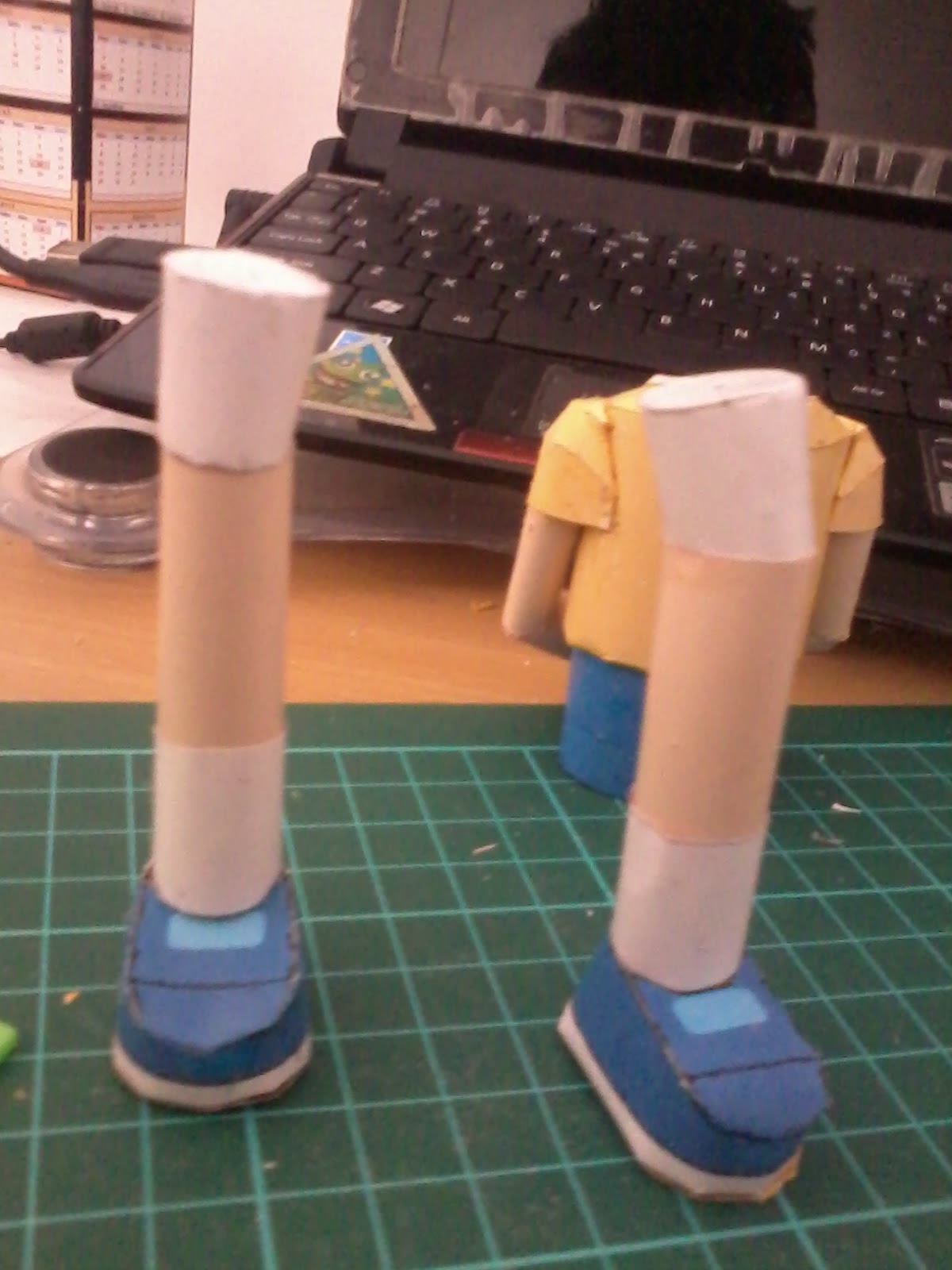 Papercraft Nobita: Tangan dan Kaki | ceritaaldi