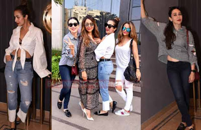 Pic: Karisma Kapoor, Malaika Arora, and Amrita Arora pay a visit to Gauri Khan's store