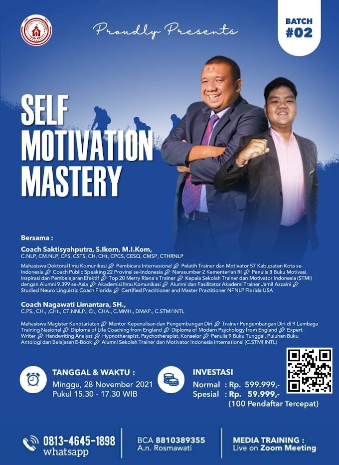 Certified Self Motivation Mastery Batch 2