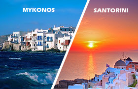 Mykonos Santorini