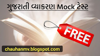 ગુજરાતી વ્યાકરણ Mock ટેસ્ટ