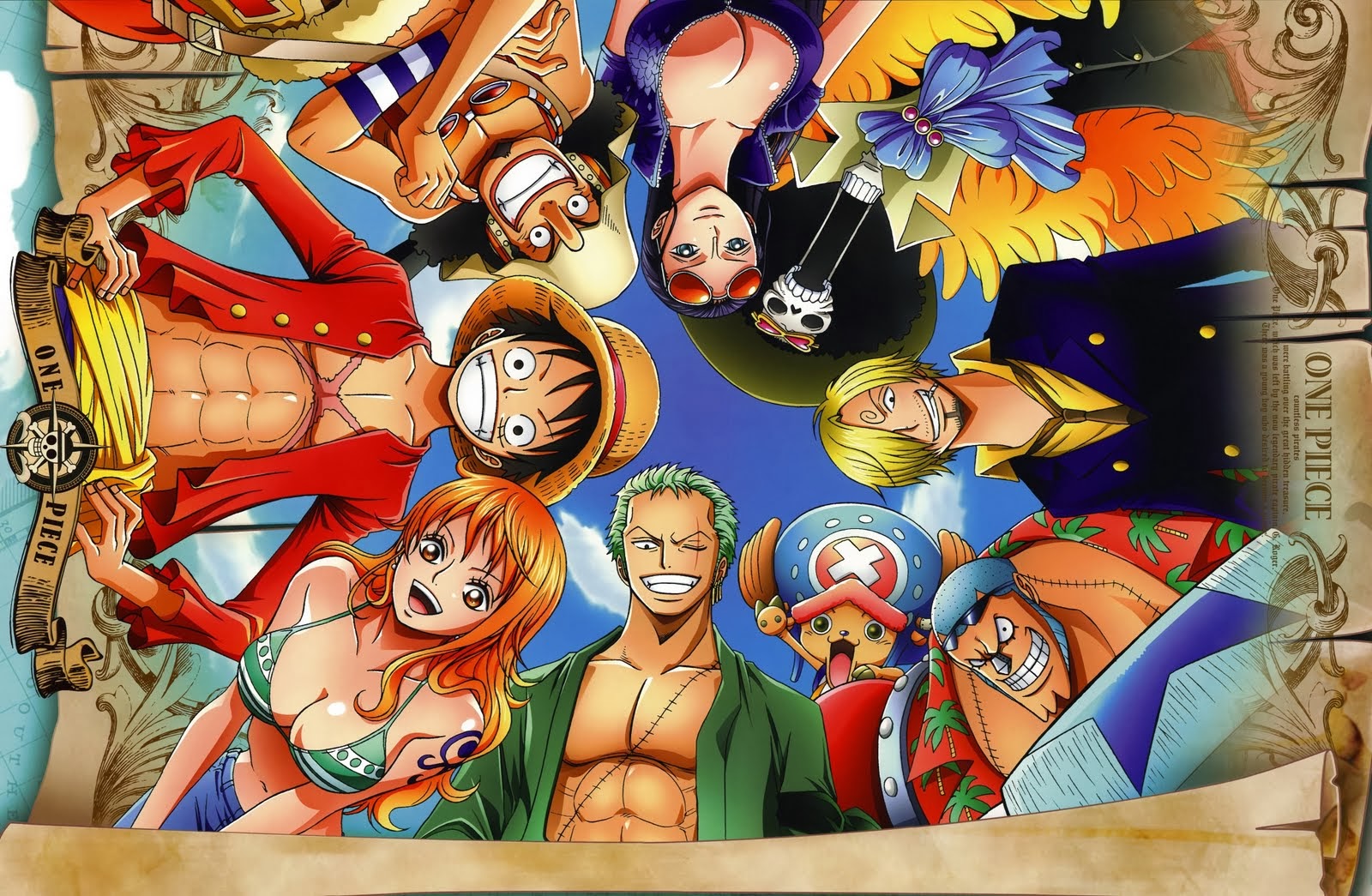 All One Piece Character Hd Wallpaper One Piec Wallpaper