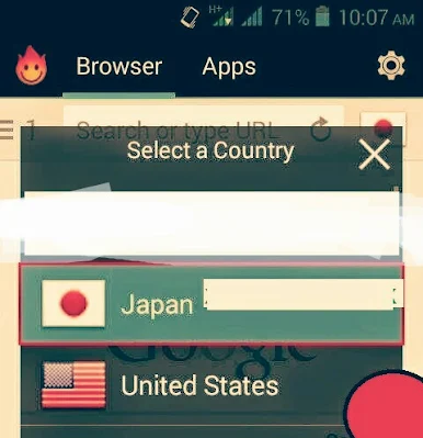 select-japan-country