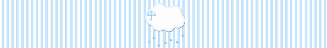 Light Blue Rain of Blessings or Rain of Love: Free Printable Candy Bar Labels.