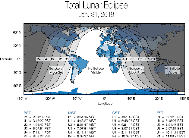 Wednesday's Rare Super Blue Blood Moon: How To See It And What We Can Learn