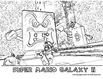 Mario Coloring Pages