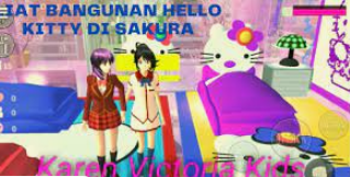 ID Rumah Hello Kitty di Sakura School Simulator Cek Disini