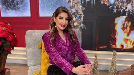 Erika Rojo participa en la última emisión del año de Mañana Latina