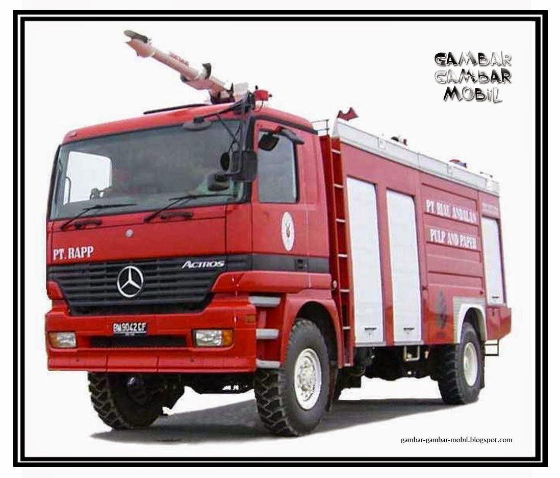 Gambar Mobil Pemadam Kebakaran