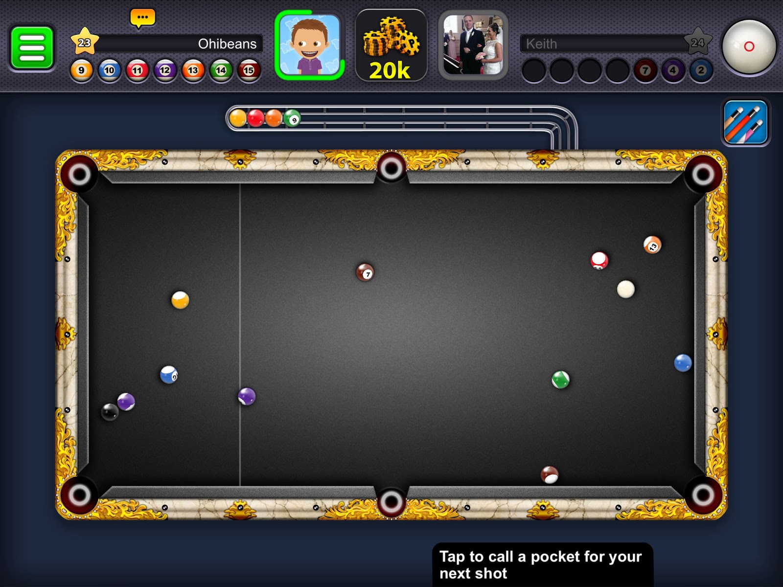 yash gahlot: 8 Ball Pool long line all room and 100x spin ...