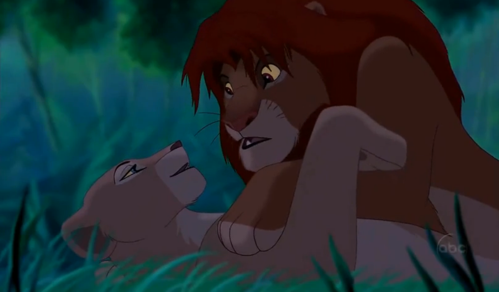 lion king simba nala. Simba: quot;Want to cuddle some