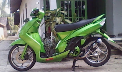 Modifikasi Motor Mio Soul lulus banyak sederhana