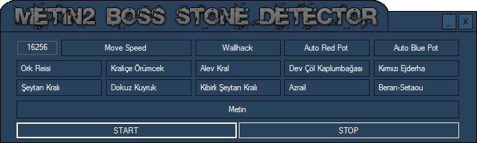 Metin2 PvP Stone (Metin) & Boss Dedector Hilesi