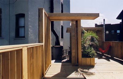 Artist's Apartment and Rooftop Pavillion by Paul Cha Architects