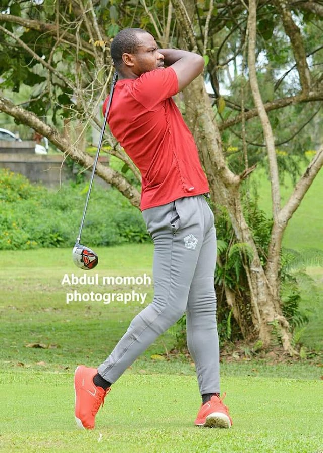 Vincent Enyeama Turn Golfer