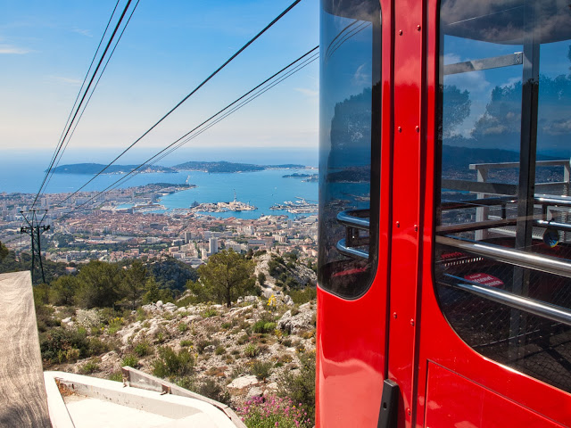 jiemve, le temps d'une pose, Toulon, Mont Faron, panorame, téléphérique, rade