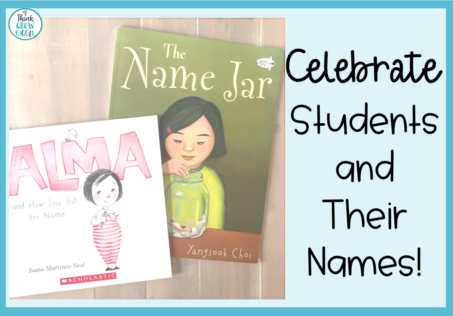 Celebrating Students During Back to School Week with the Name Jar Book