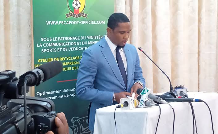 Samuel Eto'o, FECAFOOT President, Plans to Build 12 New Stadiums Throughout Cameroon