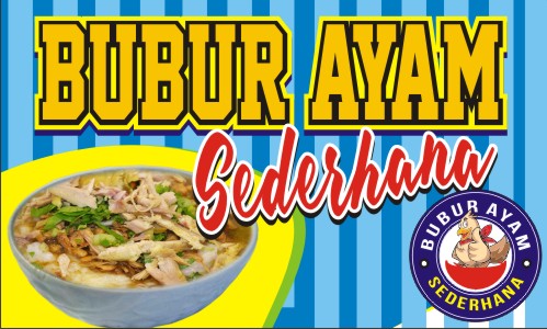 Contoh Spanduk  Bubur  Ayam  KARYAKU