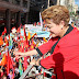A Caminhada de Dilma nas praças e ruas do Brasil