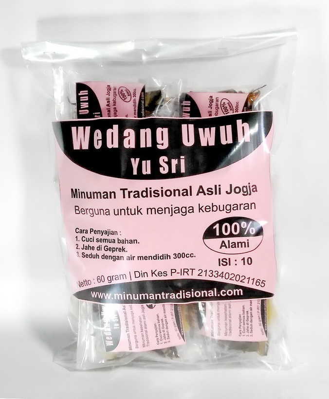 Wedang Uwuh Yu Sri (Isi 10pcs) Minuman Tradisional 