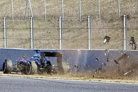 Accidente Alonso  McLaren