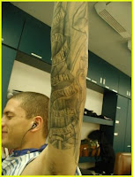 Wentworth Miller Brasil: Michael Scofield Tattoo