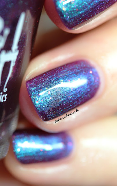 Girly Bits Law of Attraction Rainbow Hematite Nail Polish