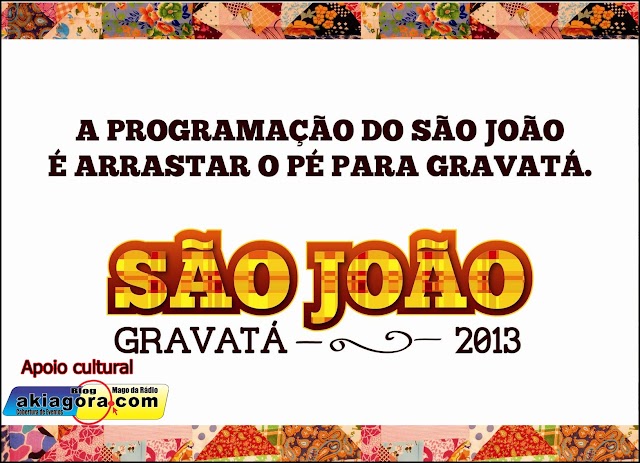 São João 2013. Gravatá PE