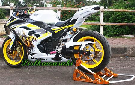 Gambar Foto Modifikasi Motor  Kawasaki Ninja  250 4  Tak 