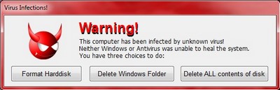 Hù dọa bằng… phần mềm giả mạo virus