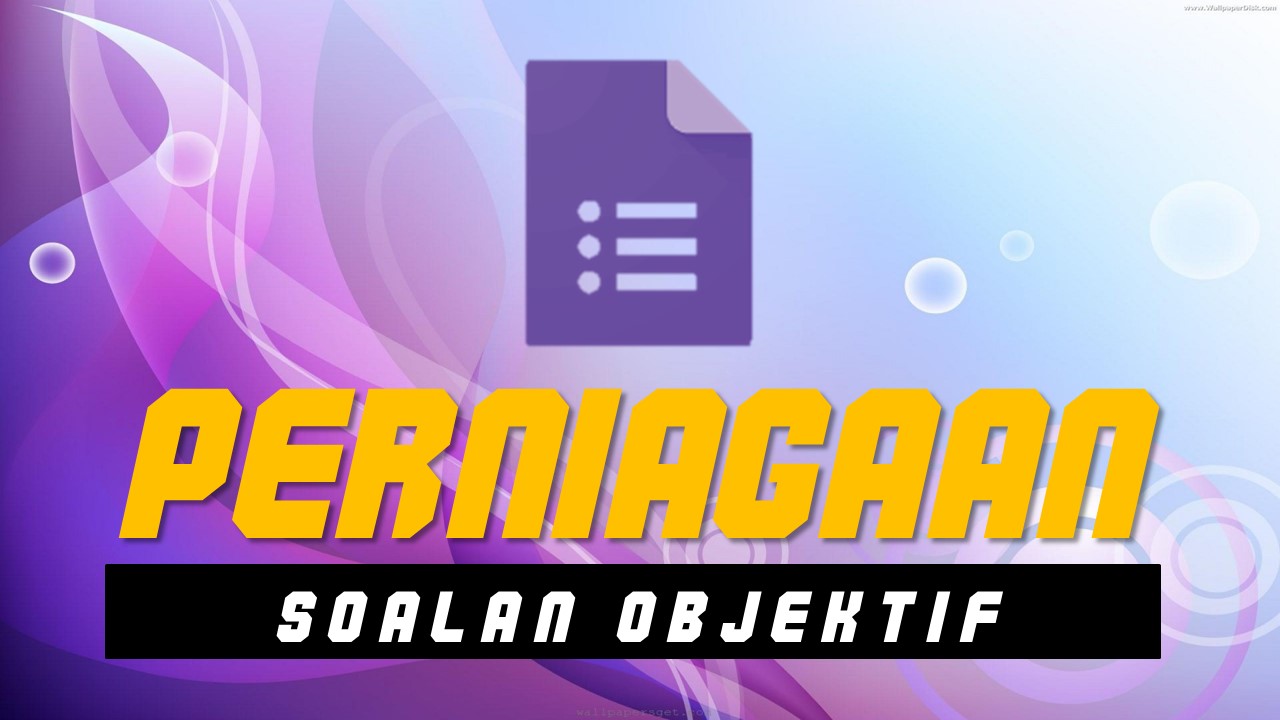 Koleksi Soalan Objektif Pendidikan Islam Tingkatan 4 