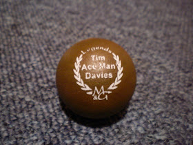 The Tim 'Ace Man' Davies Legends Minigolf sport ball