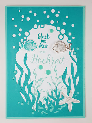 Glück und Meer - "Einfach mal abtauchen" zur Hochzeit Stampin' Up! www.eris-kreativwerkstatt.blogspot.de