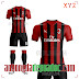 Áo CLB Ac Milan Tự Thiết Kế Mã ACM-02 Đẹp Và Độc