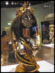 art deco bust