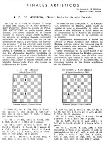 Artículo de Joaquín Pérez de Arriaga en el Boletín de la SEPA número 7, página 157