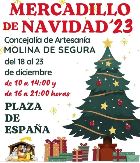 Mercadillo Navidad de Molina de Segura...