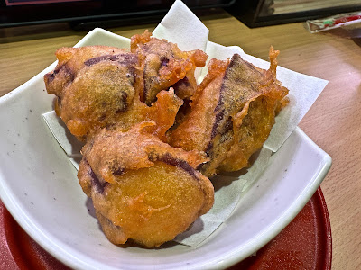 Sushiro, sweet potato tempura