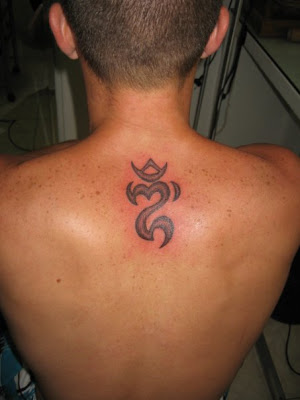 ongkara tattoo - Balinese symbol