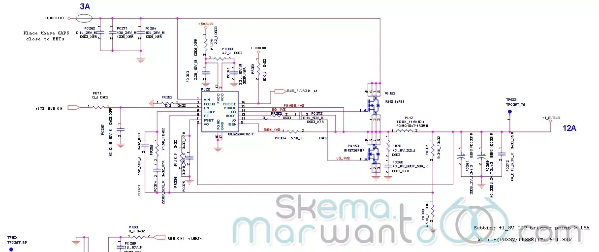 Sony Vaio VGN-AW  (Foxconn M780) - IC DDR 1.8v