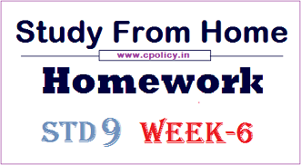 std 9 homework week 6