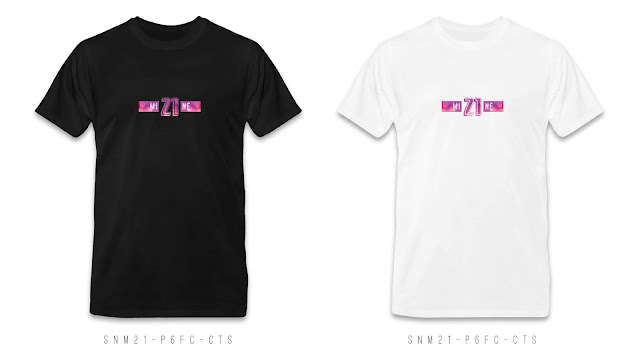SNM21-P6FC-CTS Number & Name T Shirt Design, Custom T Shirt Printing