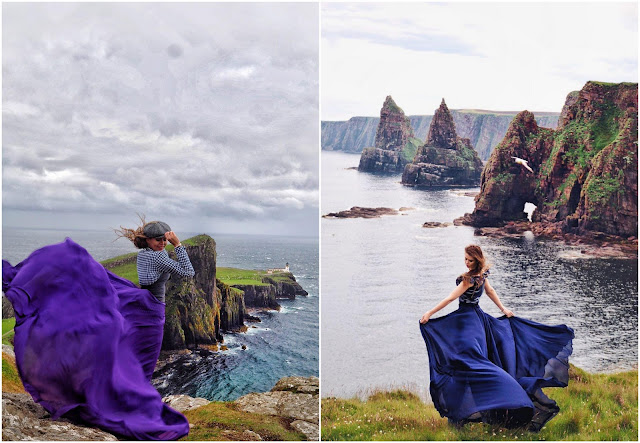 #MydressStories by ninelly from Scotland образ шотландки фотосессия в платье