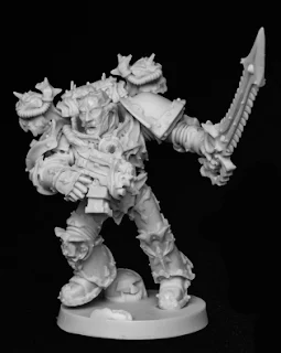 Wargames: Review de "Plasma Pistols", "Chain Axes", "Storm Axes" y "Storm Swords" para la "Chaos Close Combat Squad" de [Evil Craft].