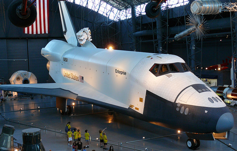 space shuttle enterprise. The Space Shuttle Enterprise