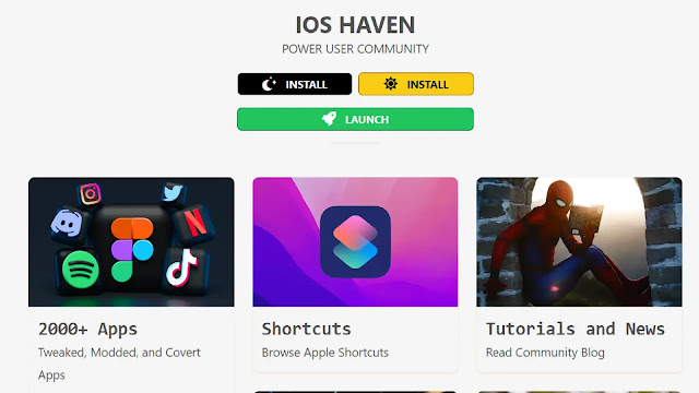 iOS Heaven third party iOS app store