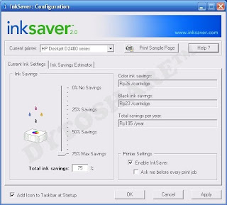 InkSaver v2.0 Full Version+Keygen+Crack