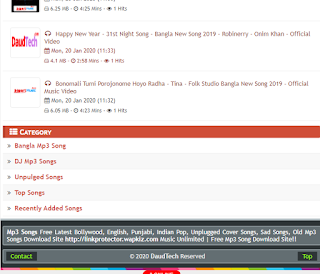 mp3 download site code